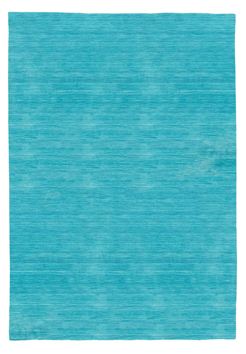Gabbeh-matta - Indus kvadrat  - 250 x 250 cm - turkos