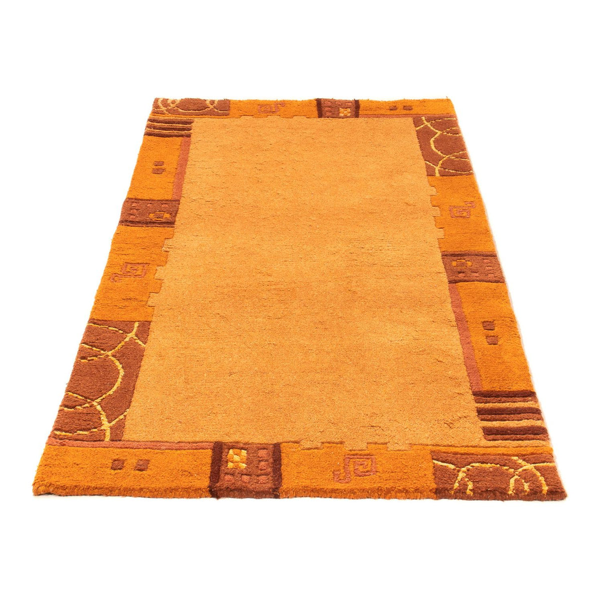 Nepal mattan - 150 x 80 cm - orange