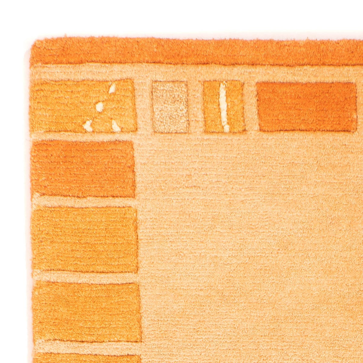 Nepal mattan - 140 x 70 cm - orange