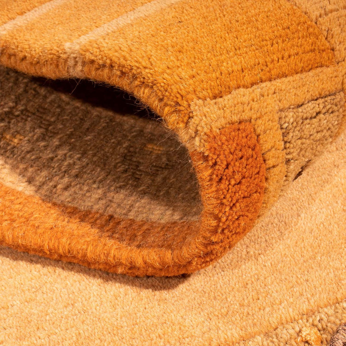 Nepal mattan - 140 x 70 cm - orange