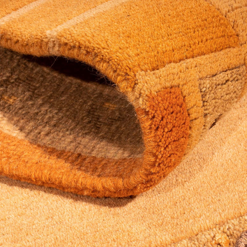 Nepal mattan - 140 x 70 cm - orange