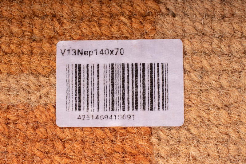 Nepal mattan - 140 x 70 cm - orange