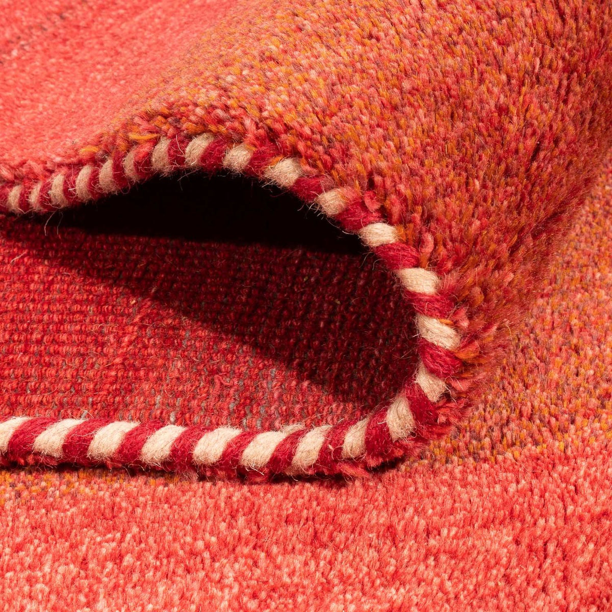 Gabbeh-matta - Indus - 240 x 170 cm - ljusröd