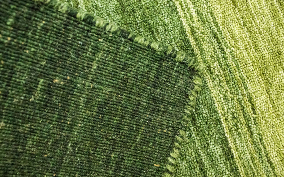 Ullmatta - 180 x 120 cm - grön