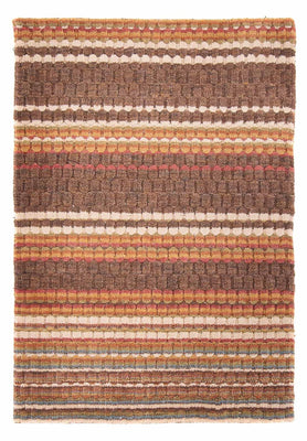 Gabbeh matta - Loribaft Softy - 150 x 100 cm - mörkbrun