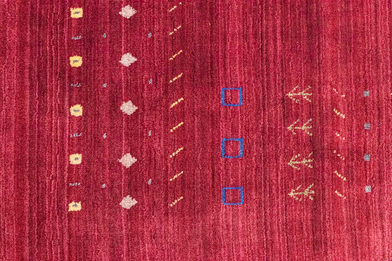 Ullmatta - 240 x 170 cm - röd