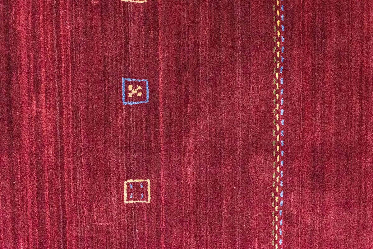 Ullmatta - 240 x 170 cm - röd