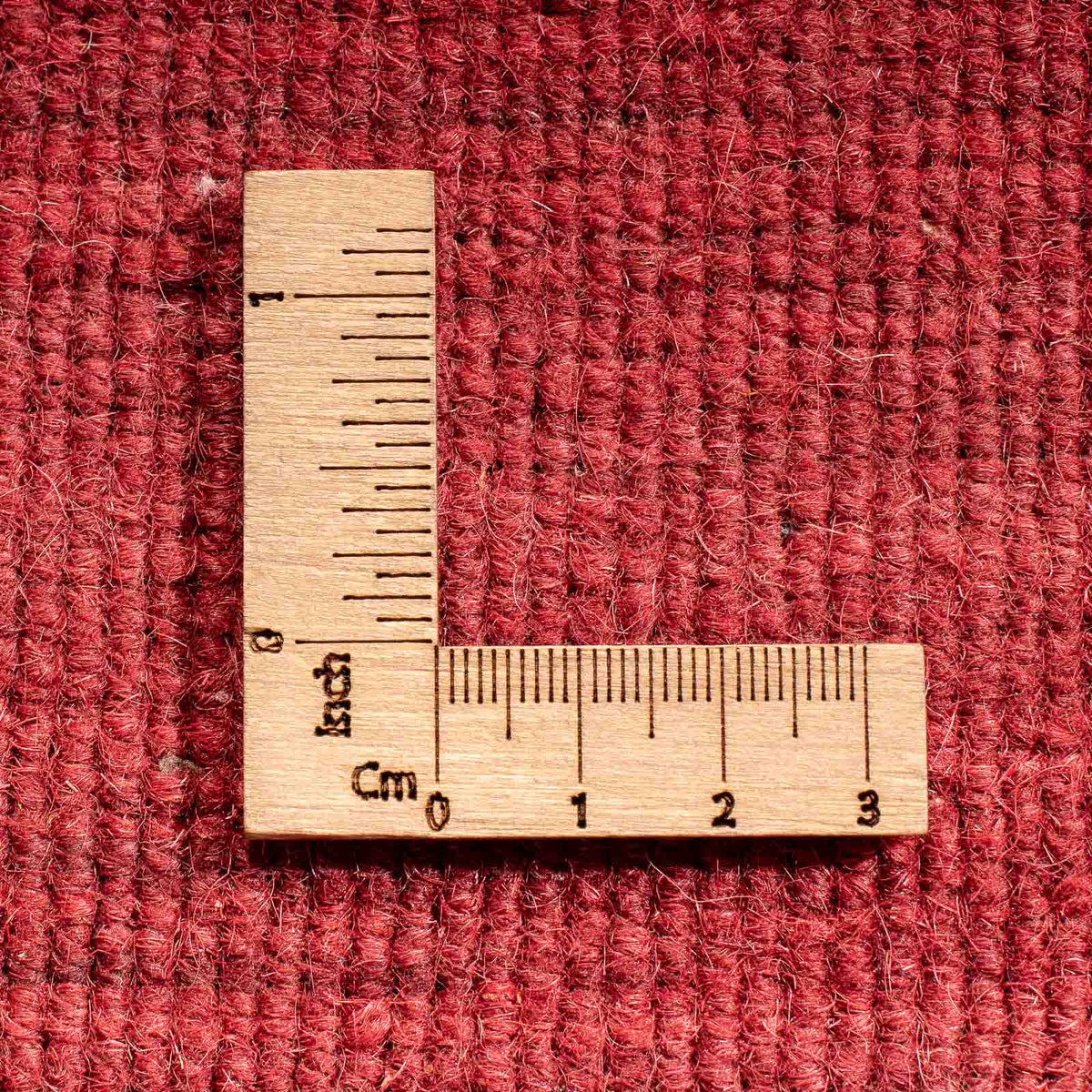 Gabbeh matta - Loribaft Softy - 240 x 170 cm - mörkröd