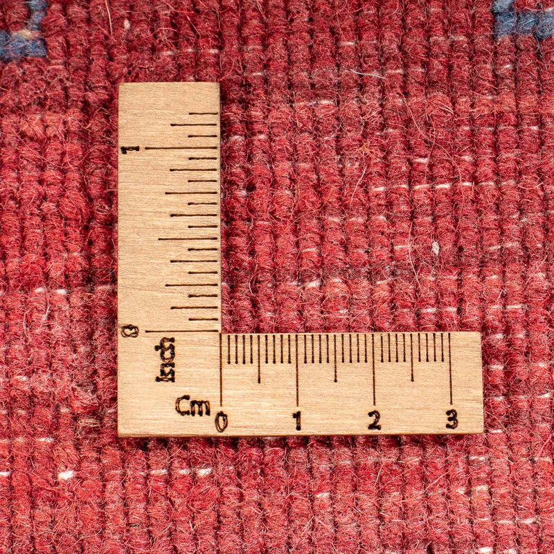 Gabbeh matta - Loribaft Softy - 240 x 170 cm - mörkröd