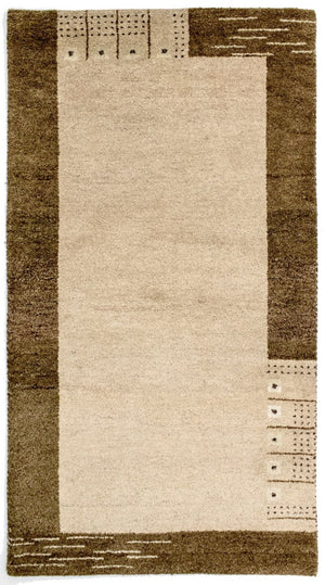 Gabbeh-matta - Indus - 165 x 90 cm - beige