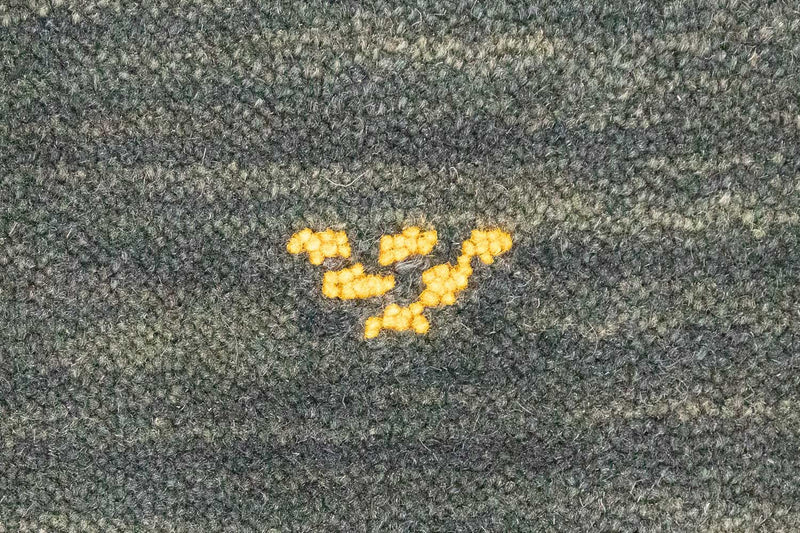 Gabbeh-matta - Softy - 120 x 70 cm - grön