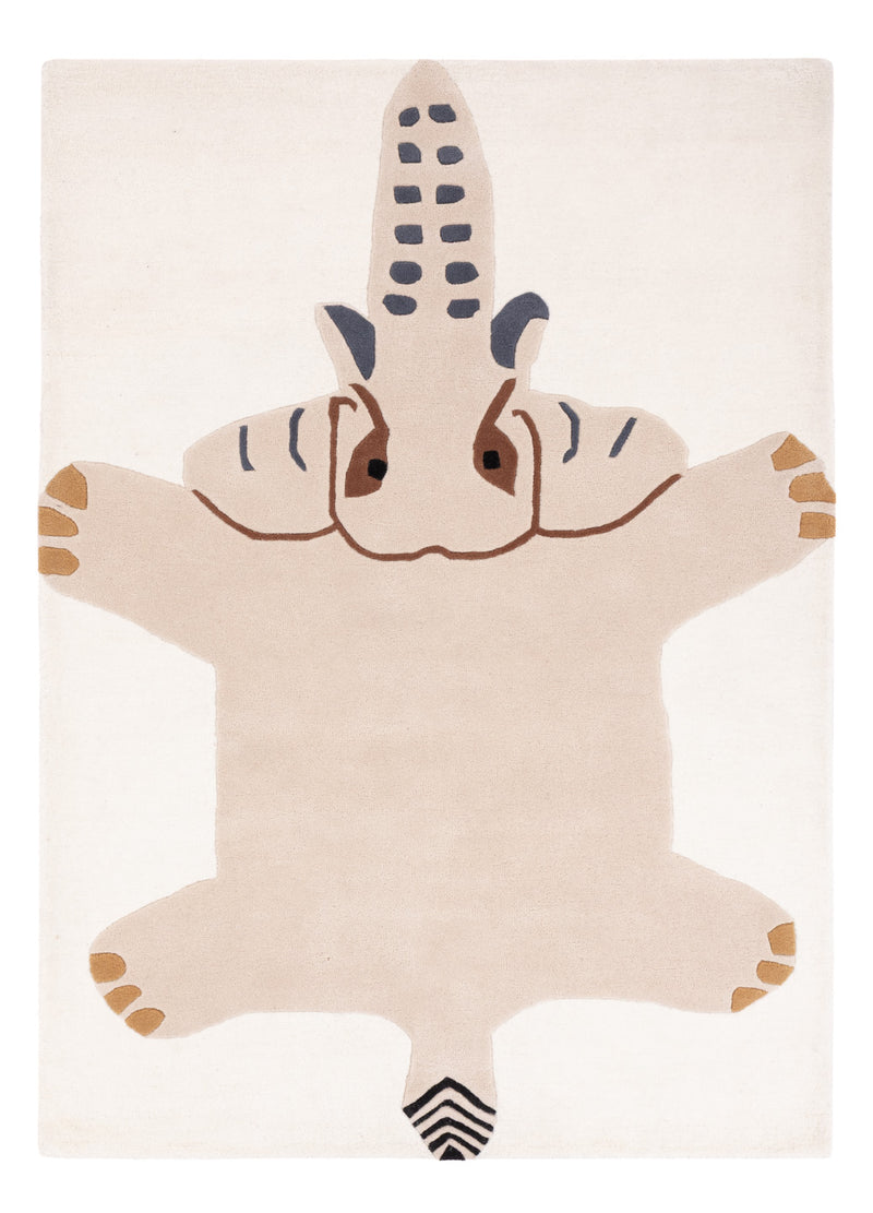Barnens matta Elephant - Ullmatta