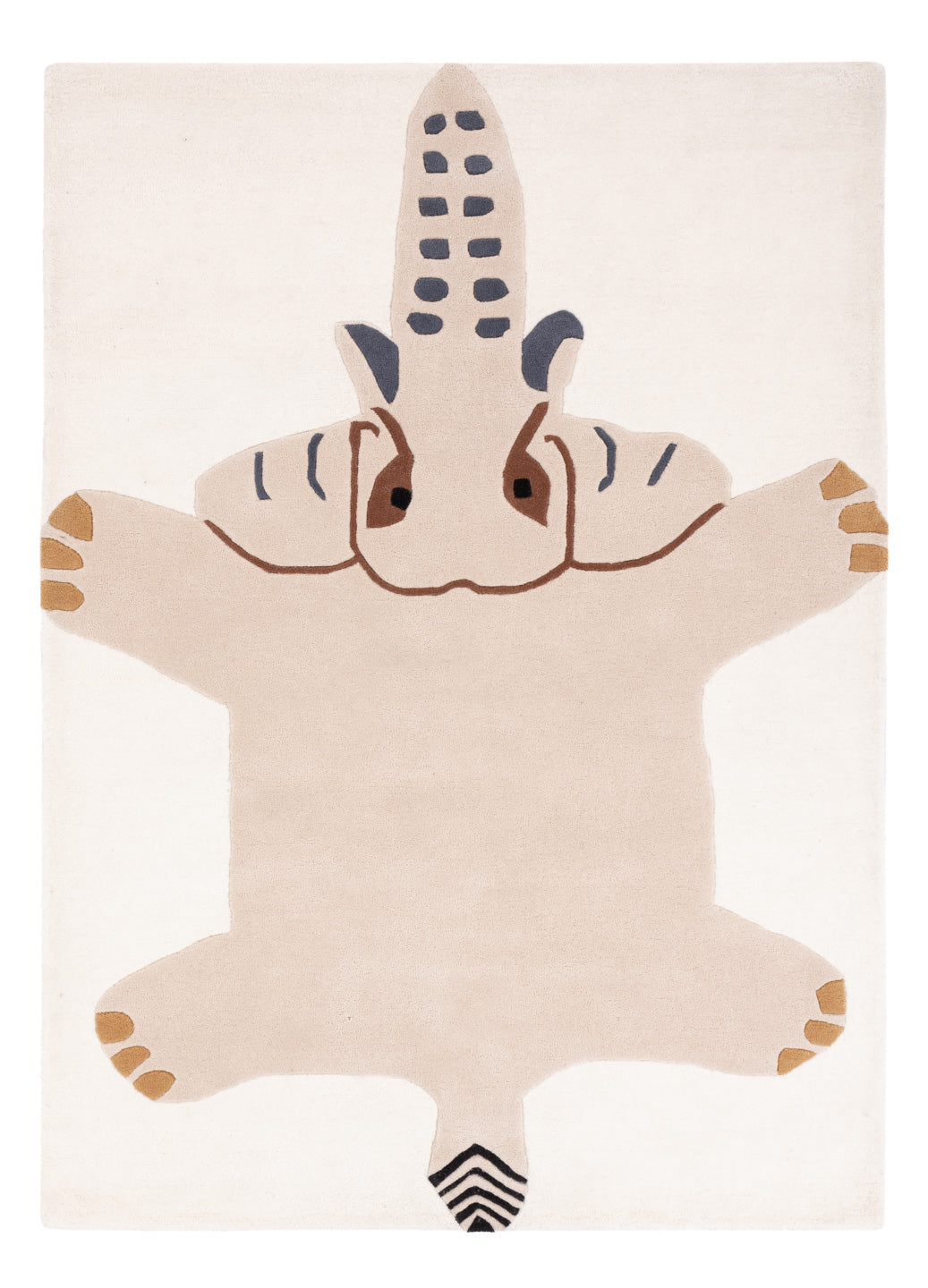 Barnens matta Elephant - Ullmatta