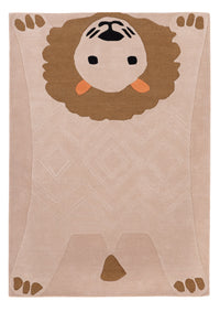 Barnens matta Löwe Dschungelkönig - Ullmatta – product image