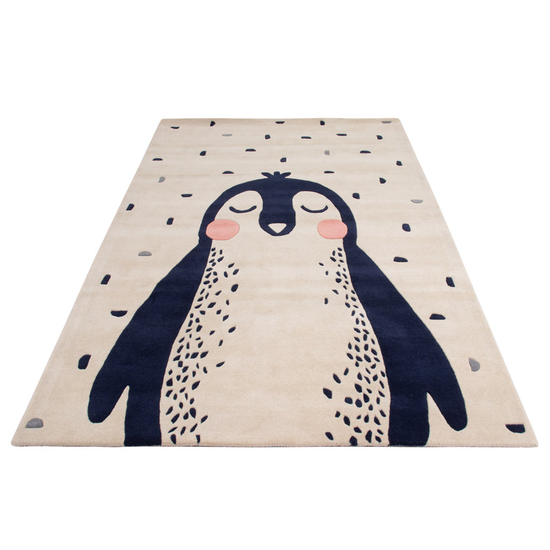 Kinderteppich Pinguin