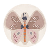 Fjäril Barnmatta Runt – product image