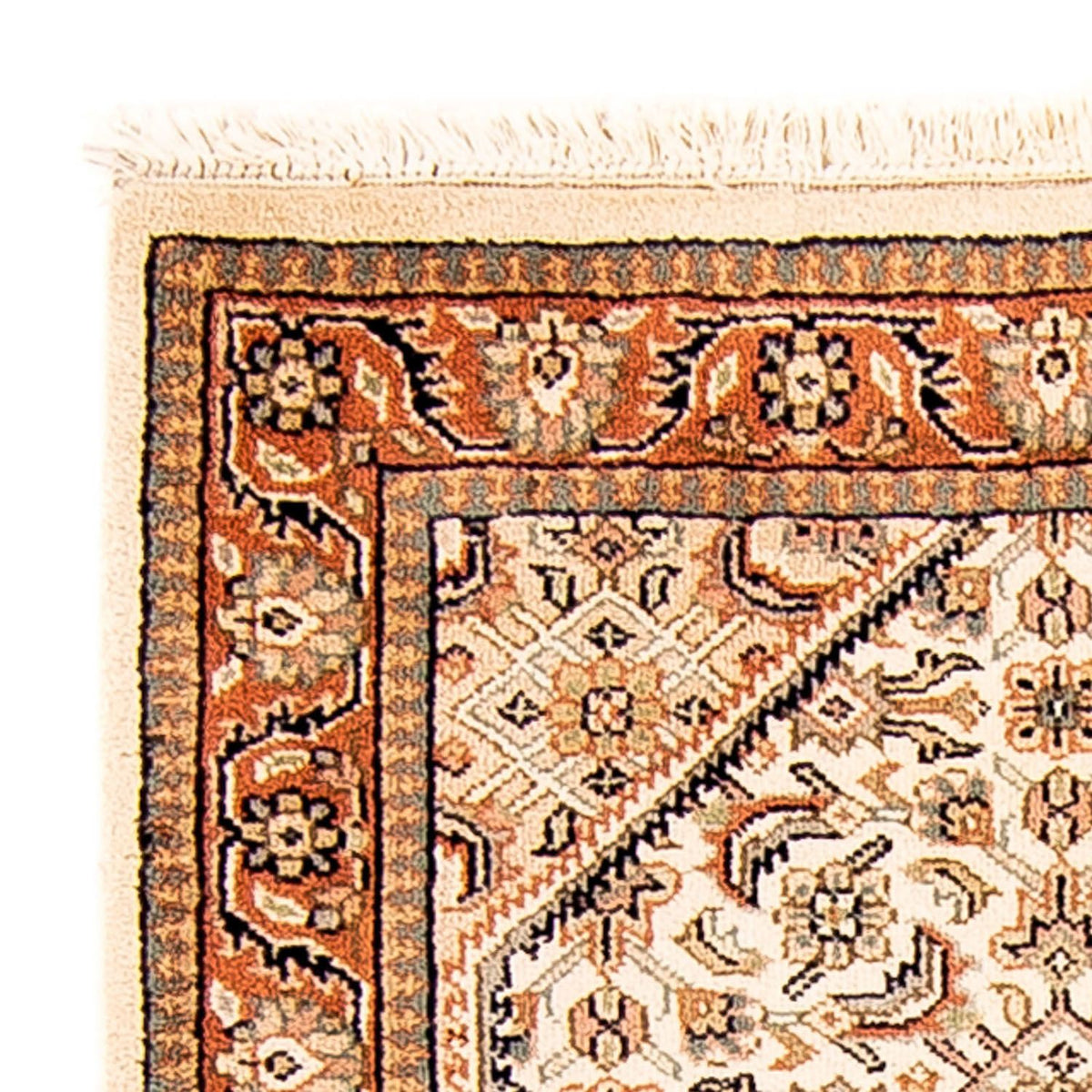 Orientaliska mattor - Bijar - Indus - 140 x 70 cm - beige