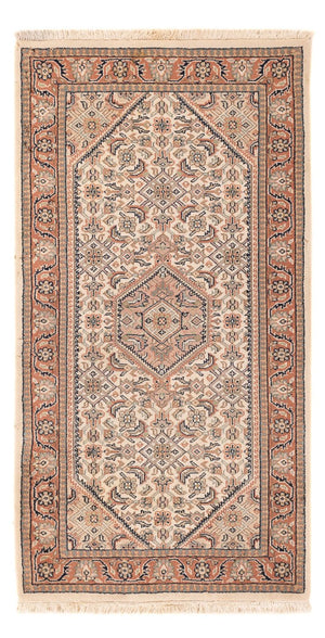 Orientaliska mattor - Bijar - Indus - 140 x 70 cm - mörk beige
