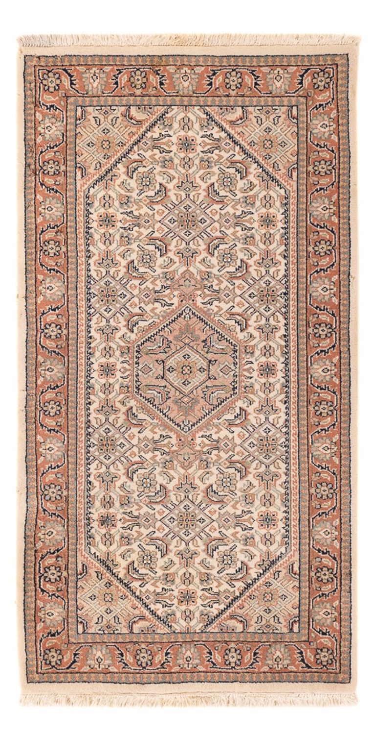 Orientaliska mattor - Bijar - Indus - 140 x 70 cm - mörk beige