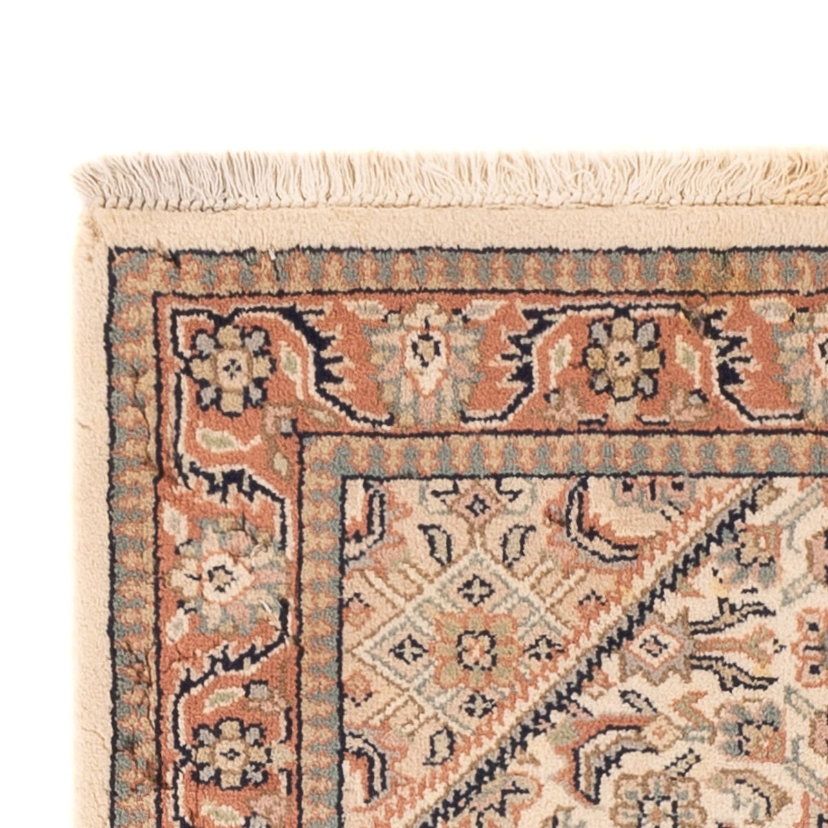 Orientaliska mattor - Bijar - Indus - 140 x 70 cm - mörk beige