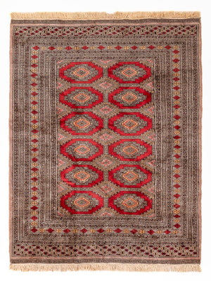 Pakistanska mattan - 165 x 124 cm - mörk beige
