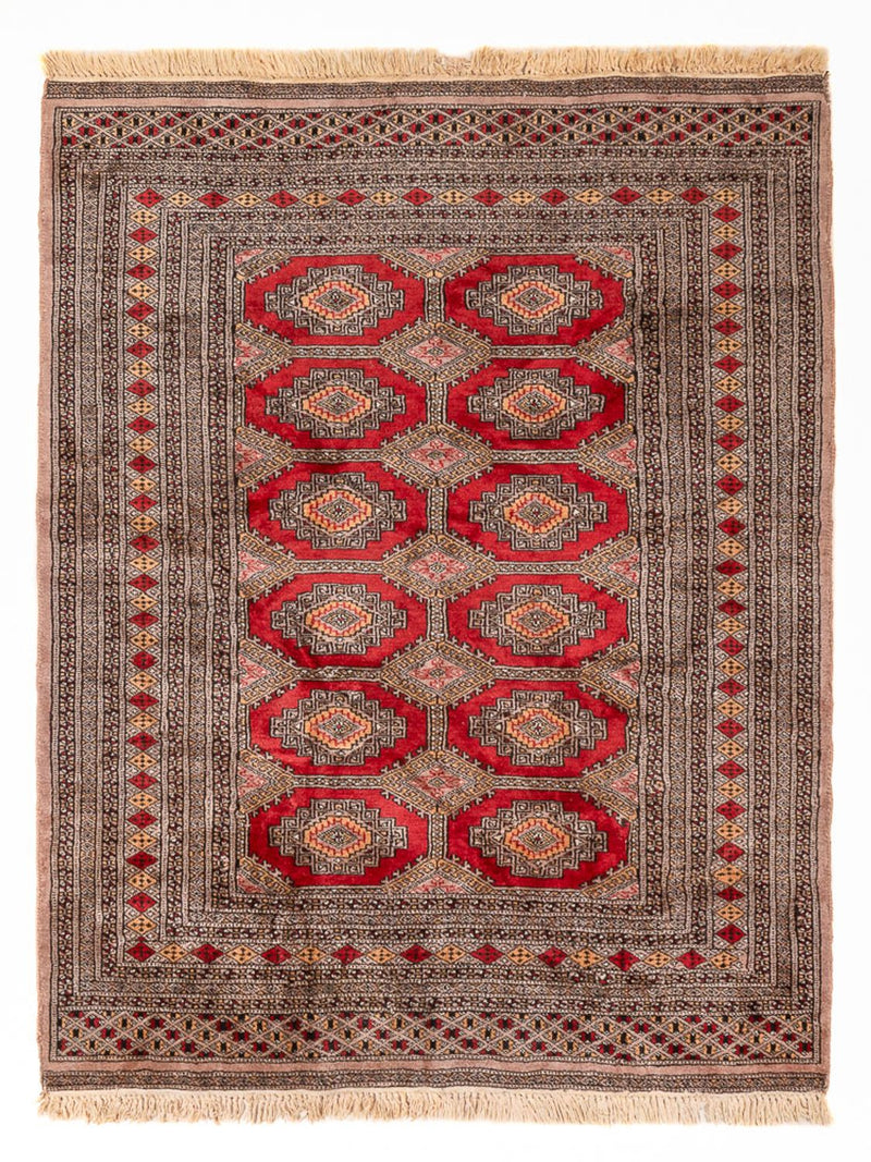 Pakistanska mattan - 165 x 124 cm - mörk beige