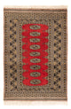 Pakistanska mattan - 124 x 82 cm - röd