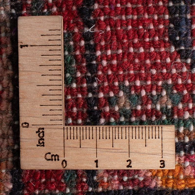 Runner Persisk matta - Nomadic - 197 x 77 cm - mörkröd