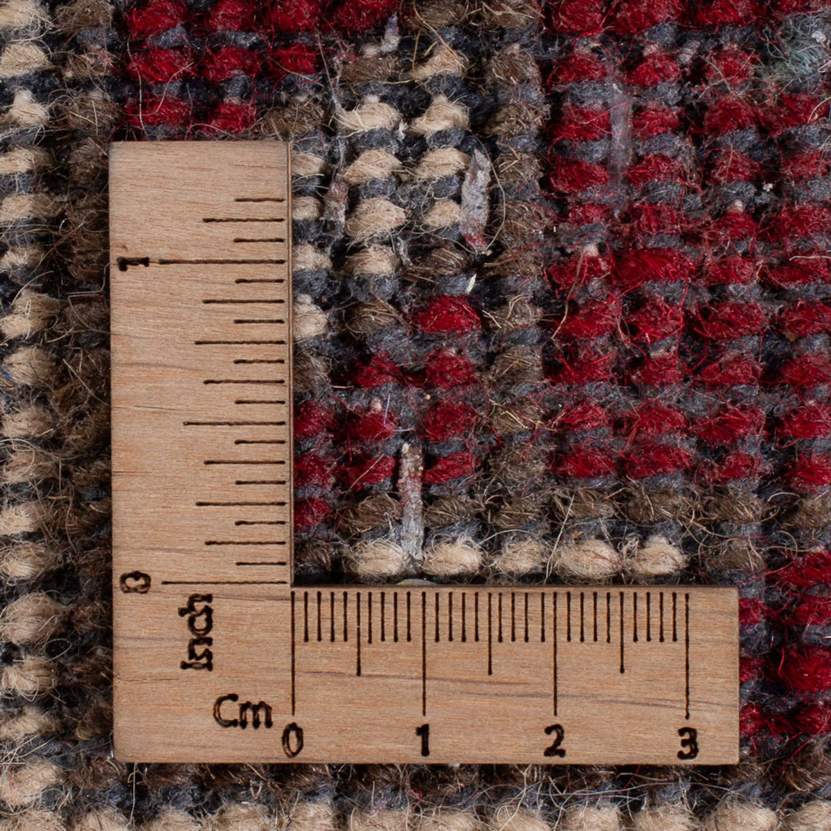 Oriental Carpet - 160 x 90 cm - mörkröd