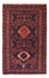 Baluch-matta - 120 x 60 cm - bordeaux röd