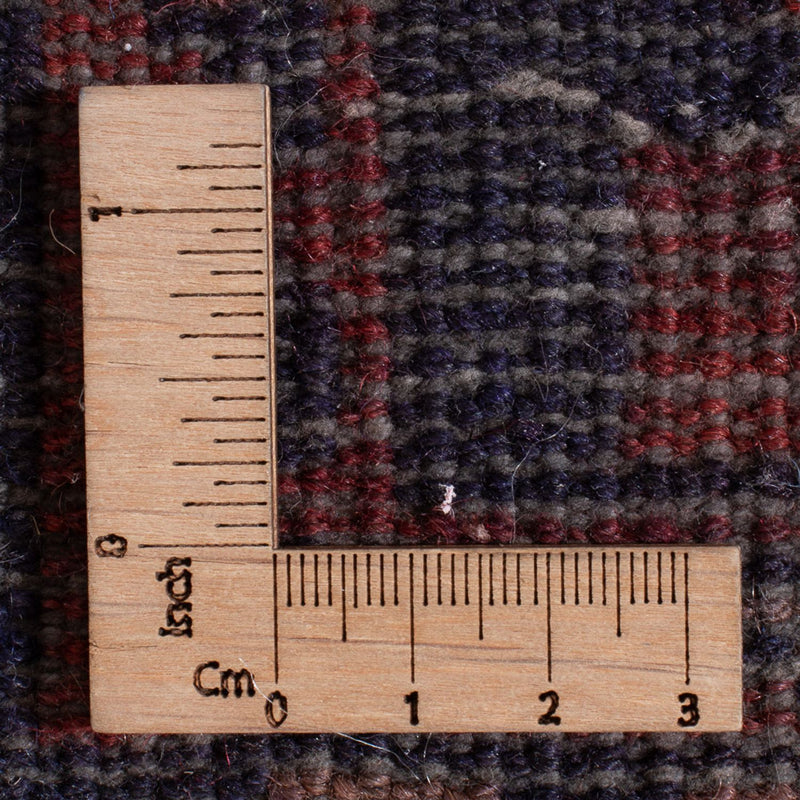 Baluch-matta - 120 x 60 cm - bordeaux röd